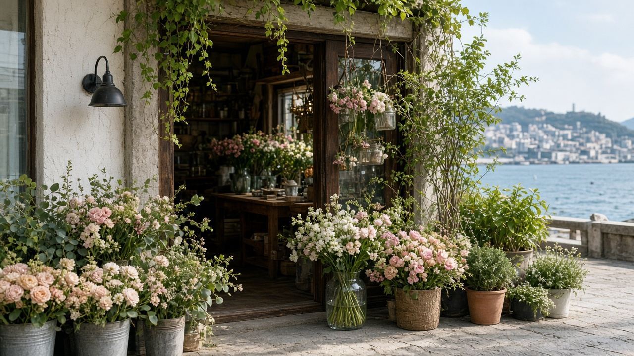 Florist / bouquets / event florals workspace at Studio Strigsepti