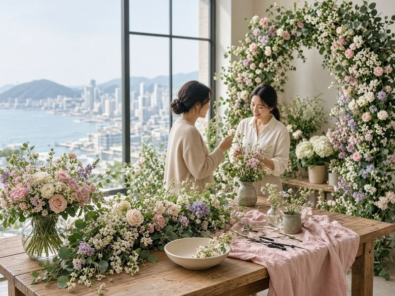 Event florals at Studio Strigsepti
